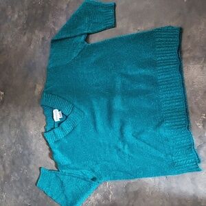 Diane Von Furstenberg The Color Authority Metallic/Glimmer Fibers Sweater 2X